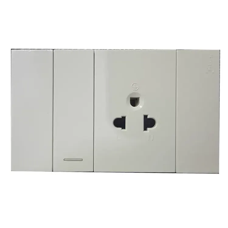 1-Gang Switch with Socket Outlet