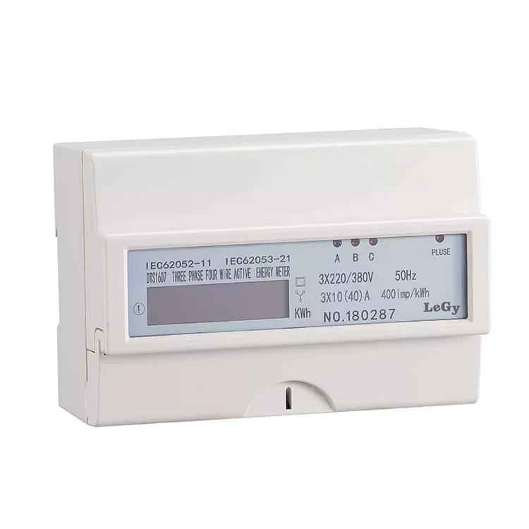 CT Operated DIN Rail Energy Meter