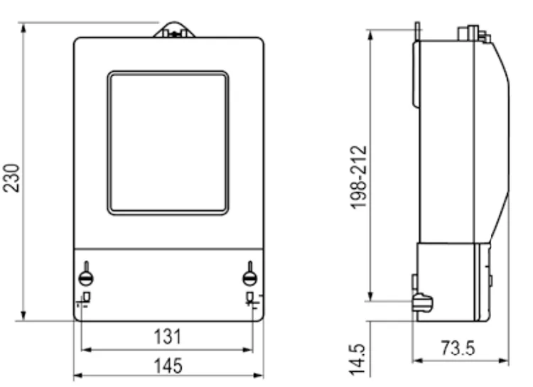 Solar Energy Smart Multifunction Meter