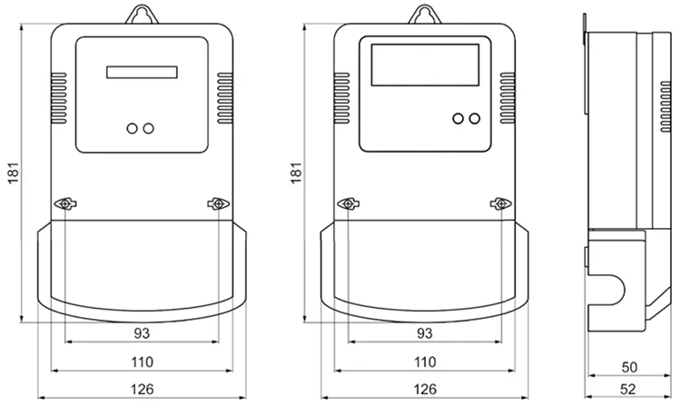 Single Phase Electronic kWh Energy Meter