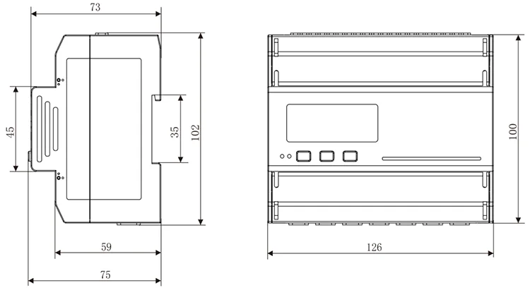 Three Phase Multi-tariff Smart Energy Meter