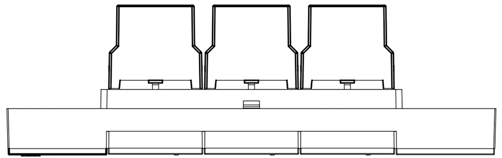 3-Gang 1-Way Wall Switch