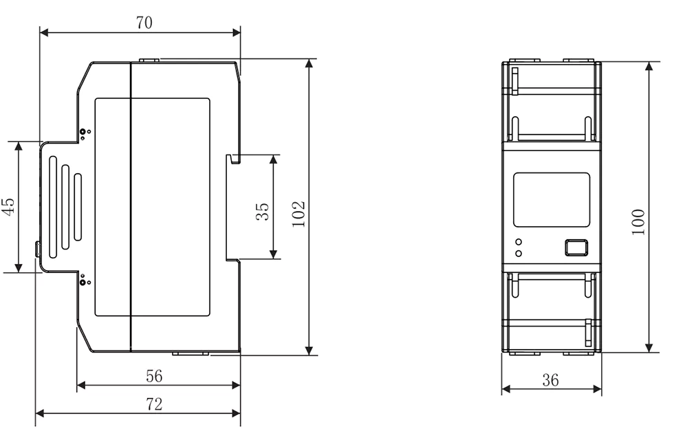WiFi Smart DIN Rail Energy Meter