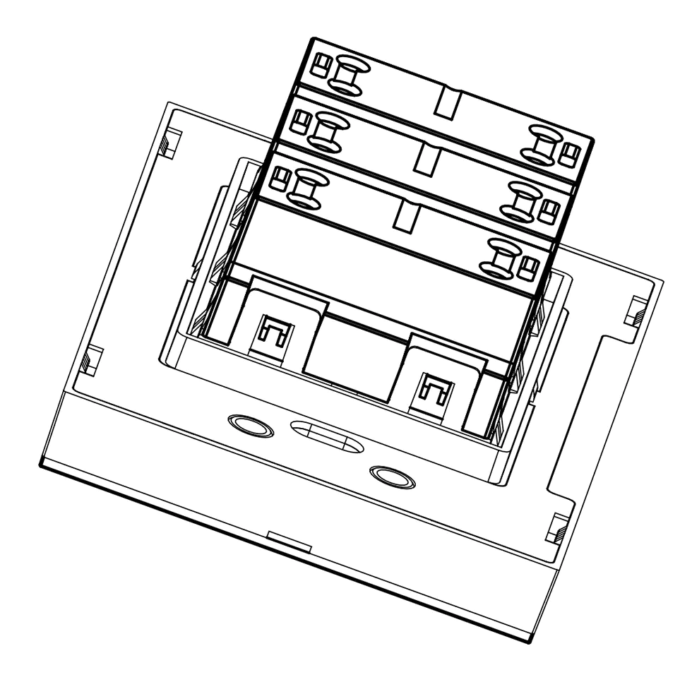 3-Gang 1-Way Wall Switch