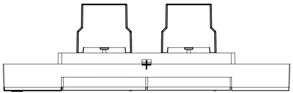 2-Gang 1-Way Wall Switch