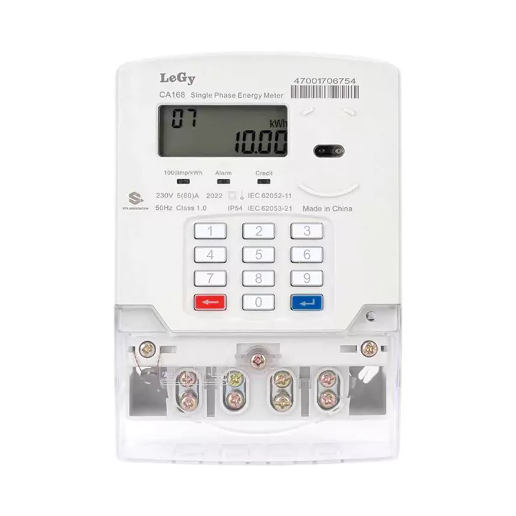 Single Phase Keypad Prepaid Energy Meter