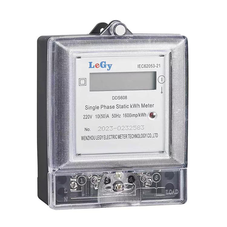 Single Phase RS485 Smart Energy Meter