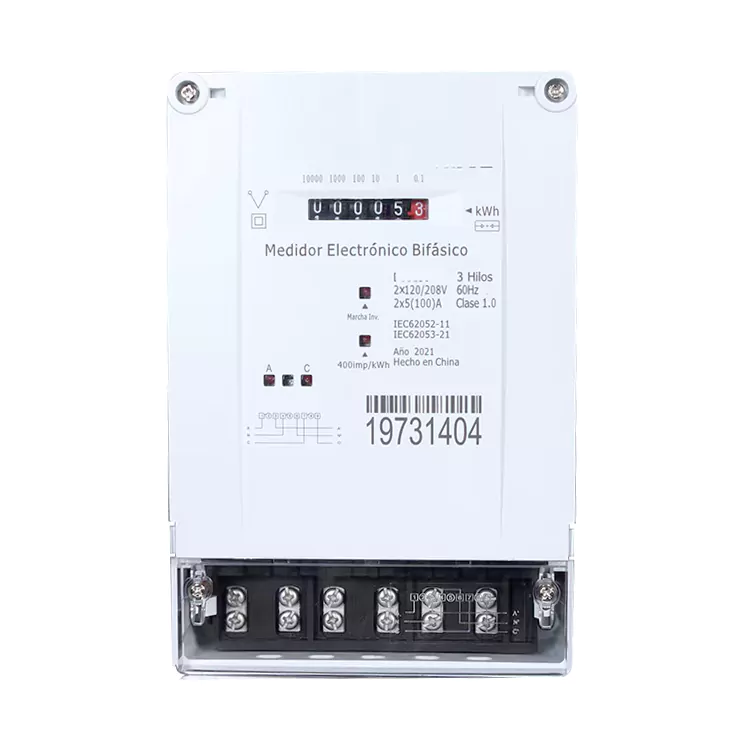 Three Phase Bidirectional Smart Energy Meter