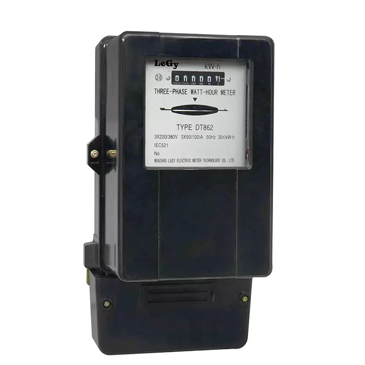 Three Phase Three Wire Electromechanical Energy Meter