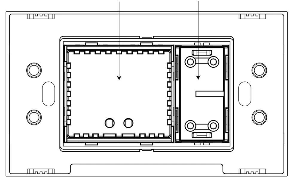 1-Gang Switch with USB-A & USB-C Ports