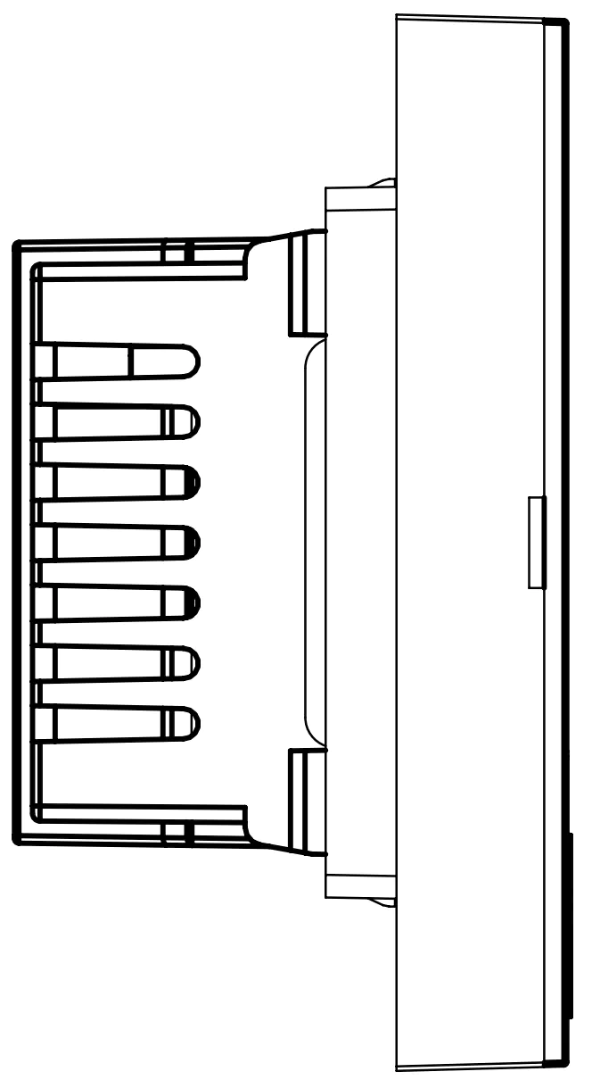 1-Gang Switch with USB-A & USB-C Ports