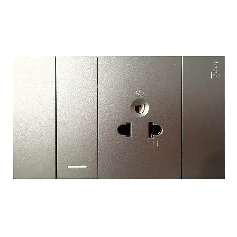 1-Gang Switch with Socket Outlet