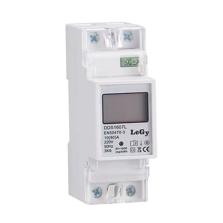 RS485 Single Phase DIN Rail Smart Energy Meter