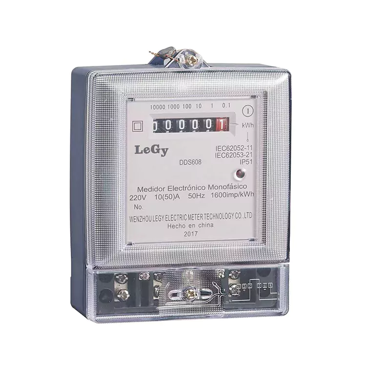 Single Phase RS485 Smart Energy Meter