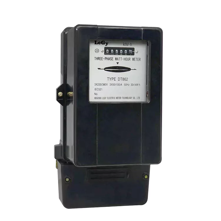Three Phase Four Wire Electromechanical Energy Meter