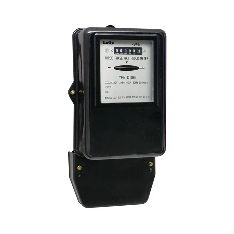 Three Phase Four Wire Electromechanical Energy Meter