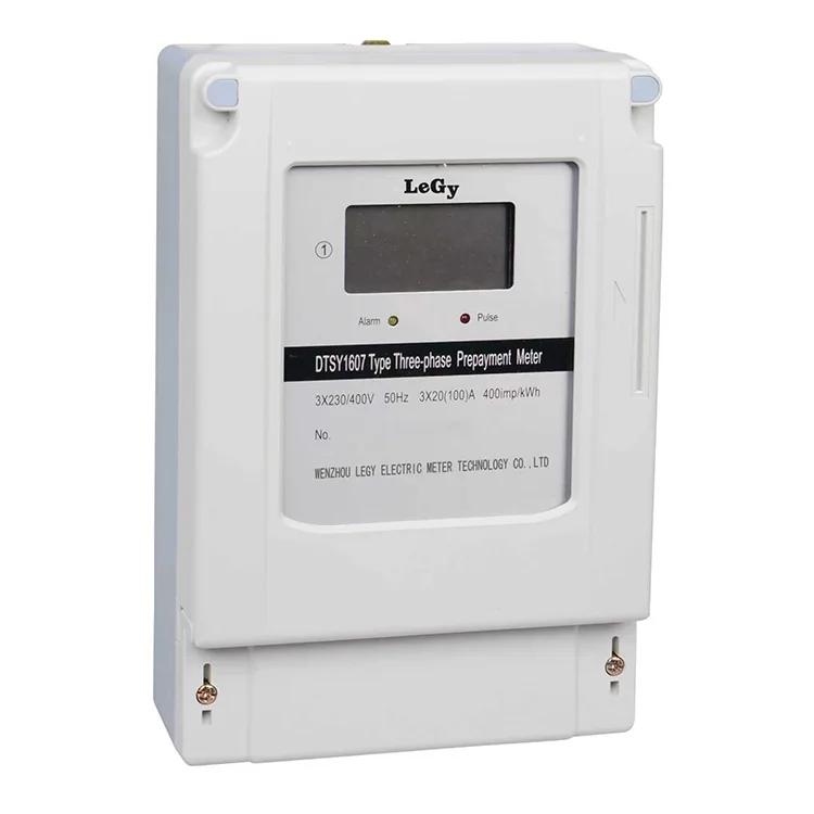 Three Phase IC Card Prepaid Energy Meter